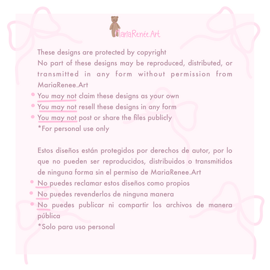 Imprimible - Páginas decoradas