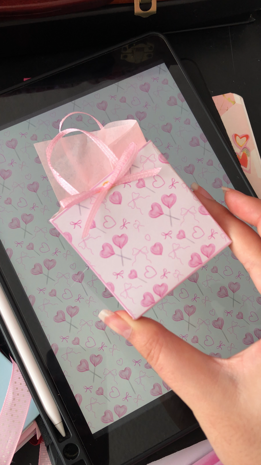 Mini Valentine´s gift bags