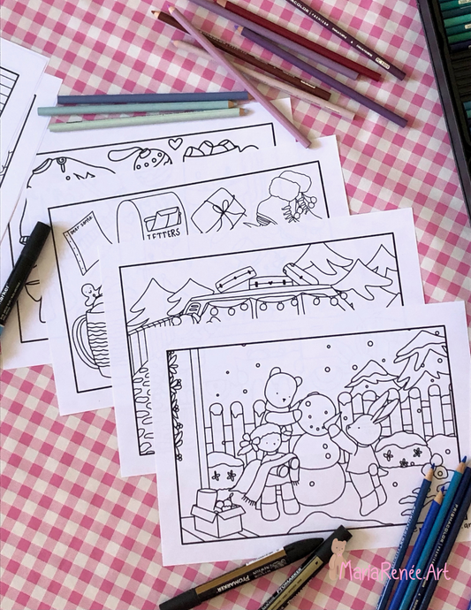 Páginas para colorear