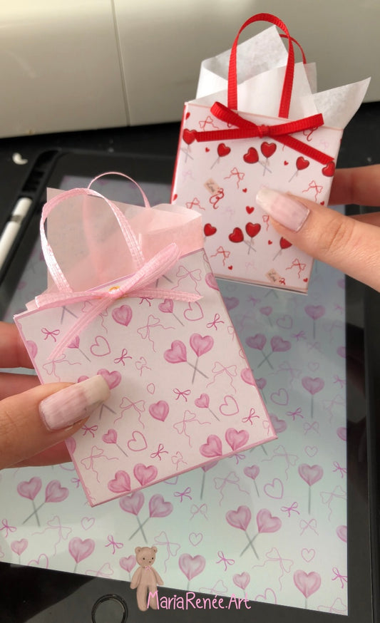Mini Valentine´s gift bags